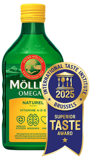 Möller's Omega-3 Naturel smaak met Taste Award 2025