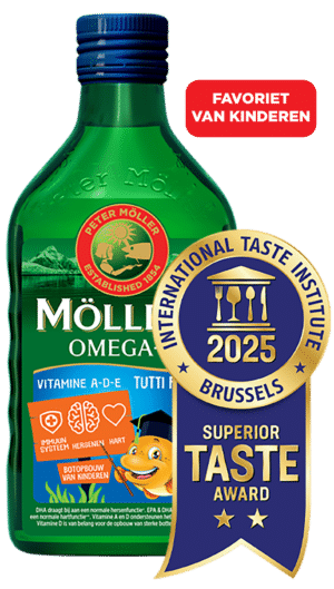 Möller's Omega-3 Tutti Frutti smaak met Taste Award 2025