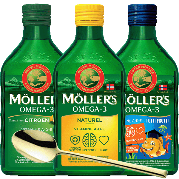 Möller’s Gouden Lepel Pakket 3x 250ml