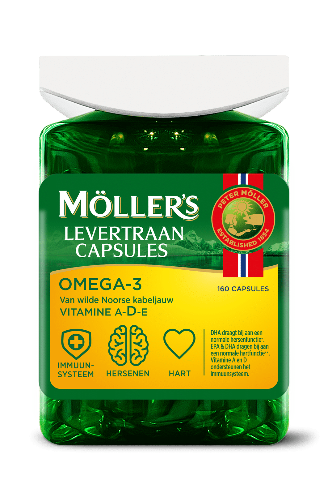 Möller's Omega-3 Levertraancapsules