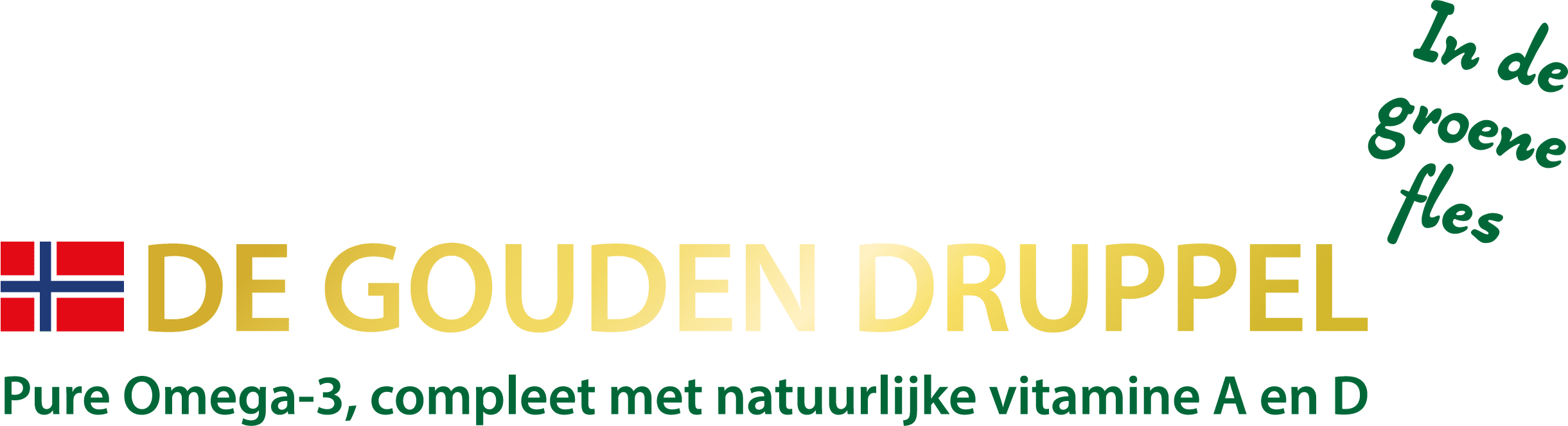 De Gouden Druppel in de groene fles