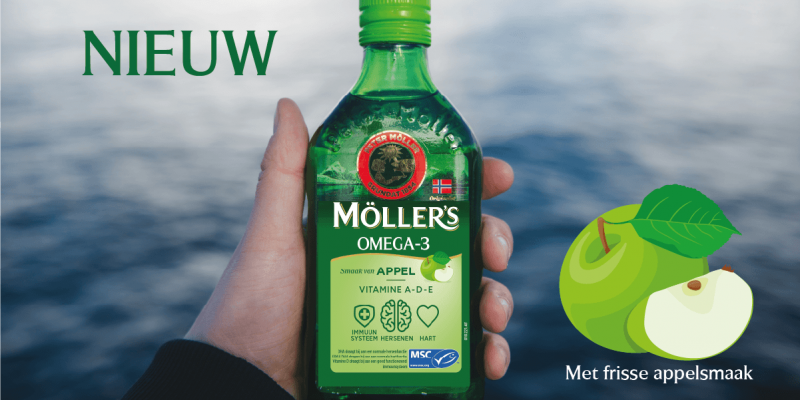 NIEUW: Möller’s Omega-3 Appel