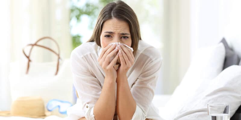 Zomerverkoudheid, keelpijn, snotneus, hoesten: omega-3 helpt!