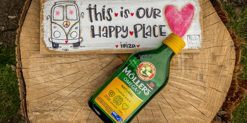 Geluk zit in een groen flesje