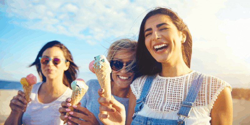 IJs eten: een verfrissende manier om je hersenen af te koelen