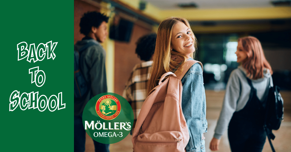 Back to School – Omega-3 voor een vliegende start in het nieuwe schooljaar