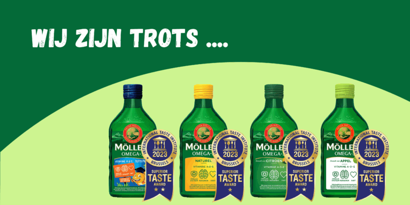 Möller’s Omega-3 bekroond met Superior Taste Award voor beste smaak